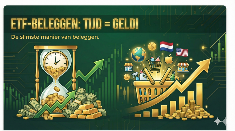 ETF-beleggen: Tijd = Geld