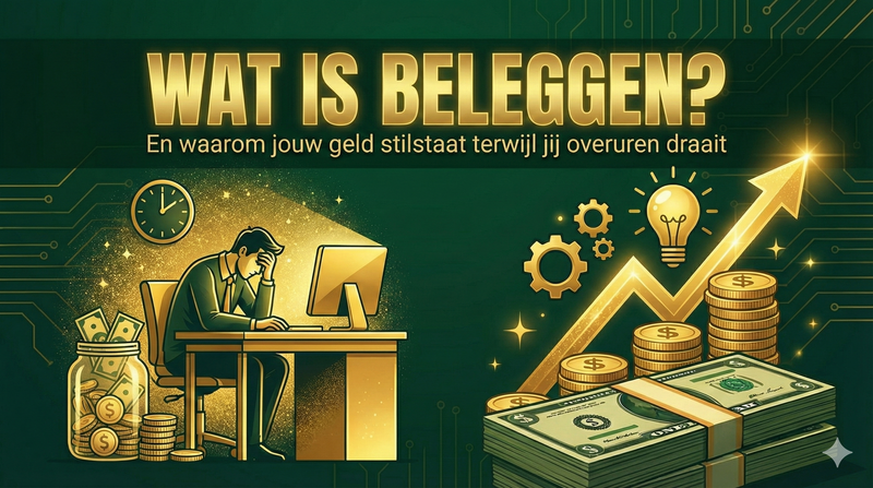 Wat is beleggen? En waarom jouw geld stilstaat terwijl jij overuren draait